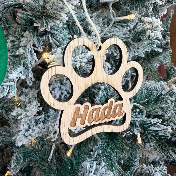 bola navidad perro