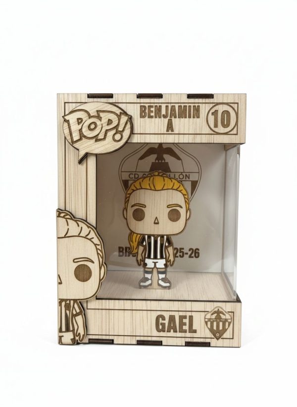 funko pop infantil de madera